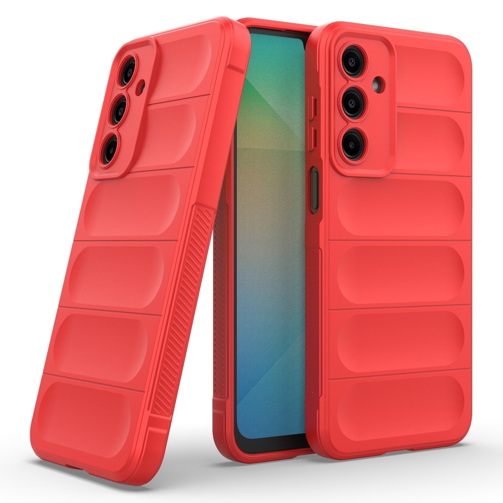 Rugg odolný gelový obal na Samsung Galaxy A16 4G/5G - červený