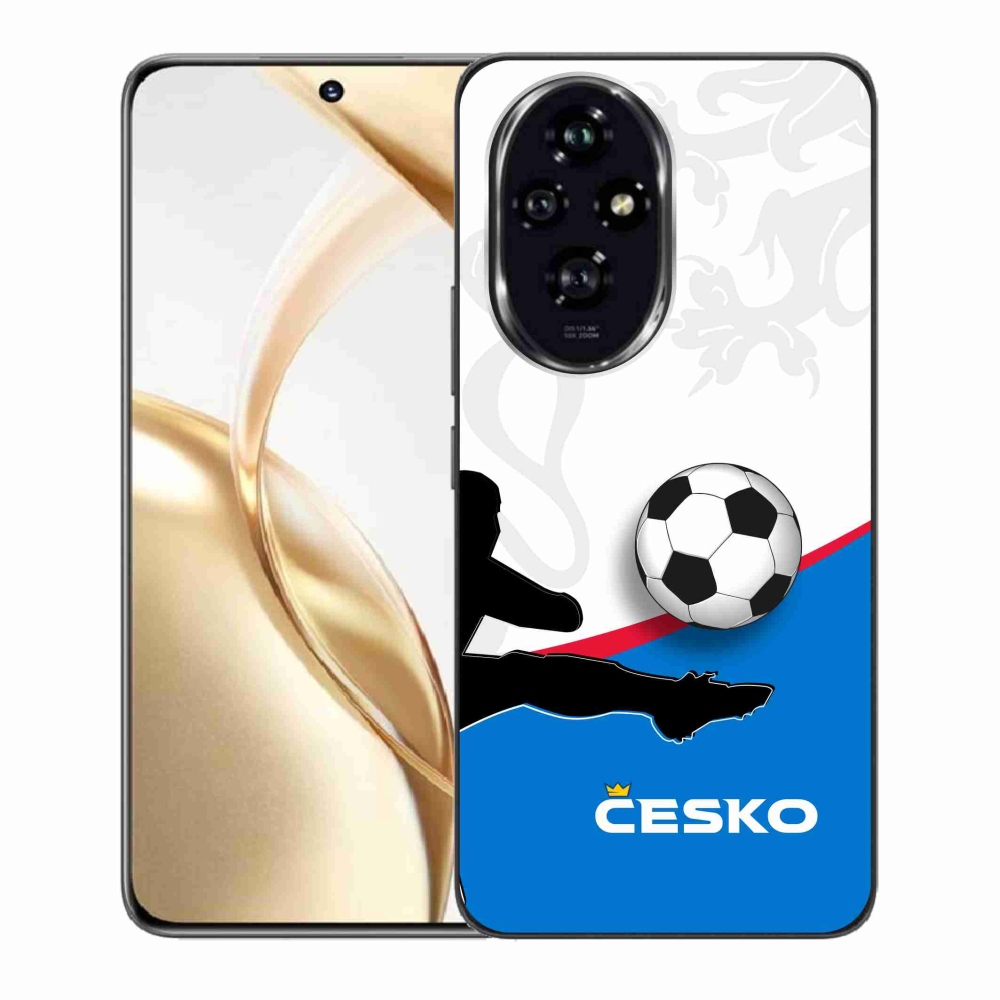 Gelový kryt mmCase na Honor 200 5G - fotbal Česko 3