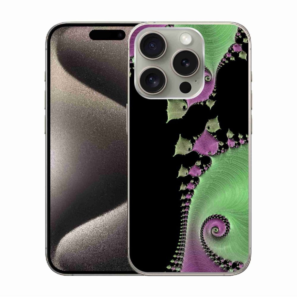 Gelový kryt mmCase na iPhone 15 Pro - abstraktní motiv 20