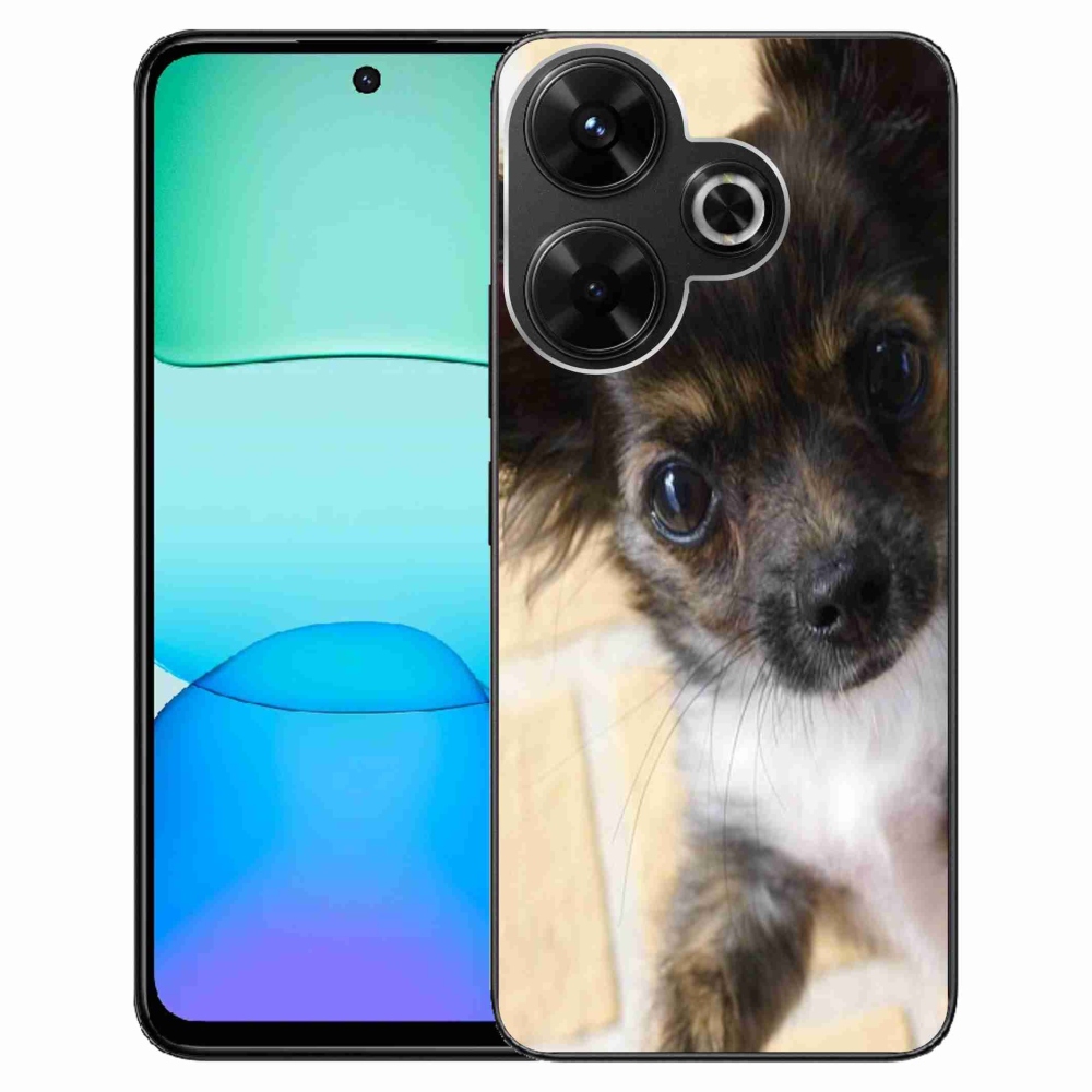 Gelový obal mmCase na Xiaomi Redmi 13 4G/Poco M6 4G - čivava 2