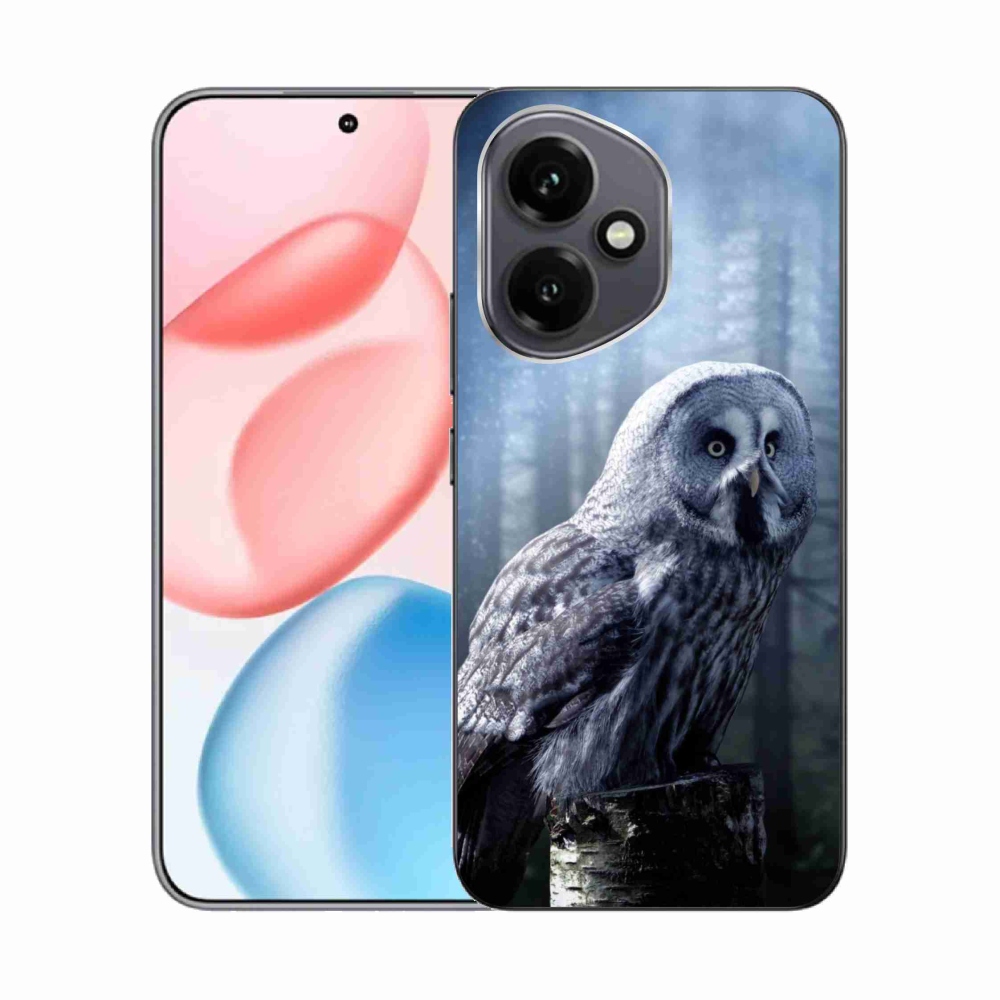 Gelový kryt mmCase na Honor 400 - sova