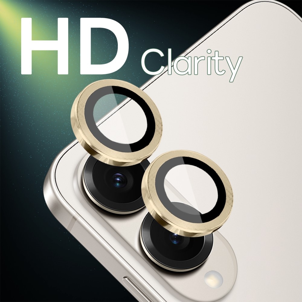 NORTHJO sklo čočky fotoaparátu na Samsung Galaxy S25 Edge (samostatná skla) - zlaté