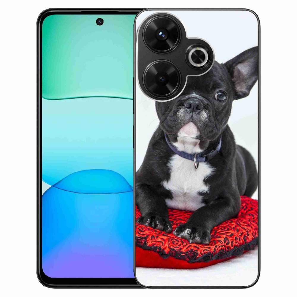 Gelový obal mmCase na Xiaomi Redmi 13 4G/Poco M6 4G - buldok
