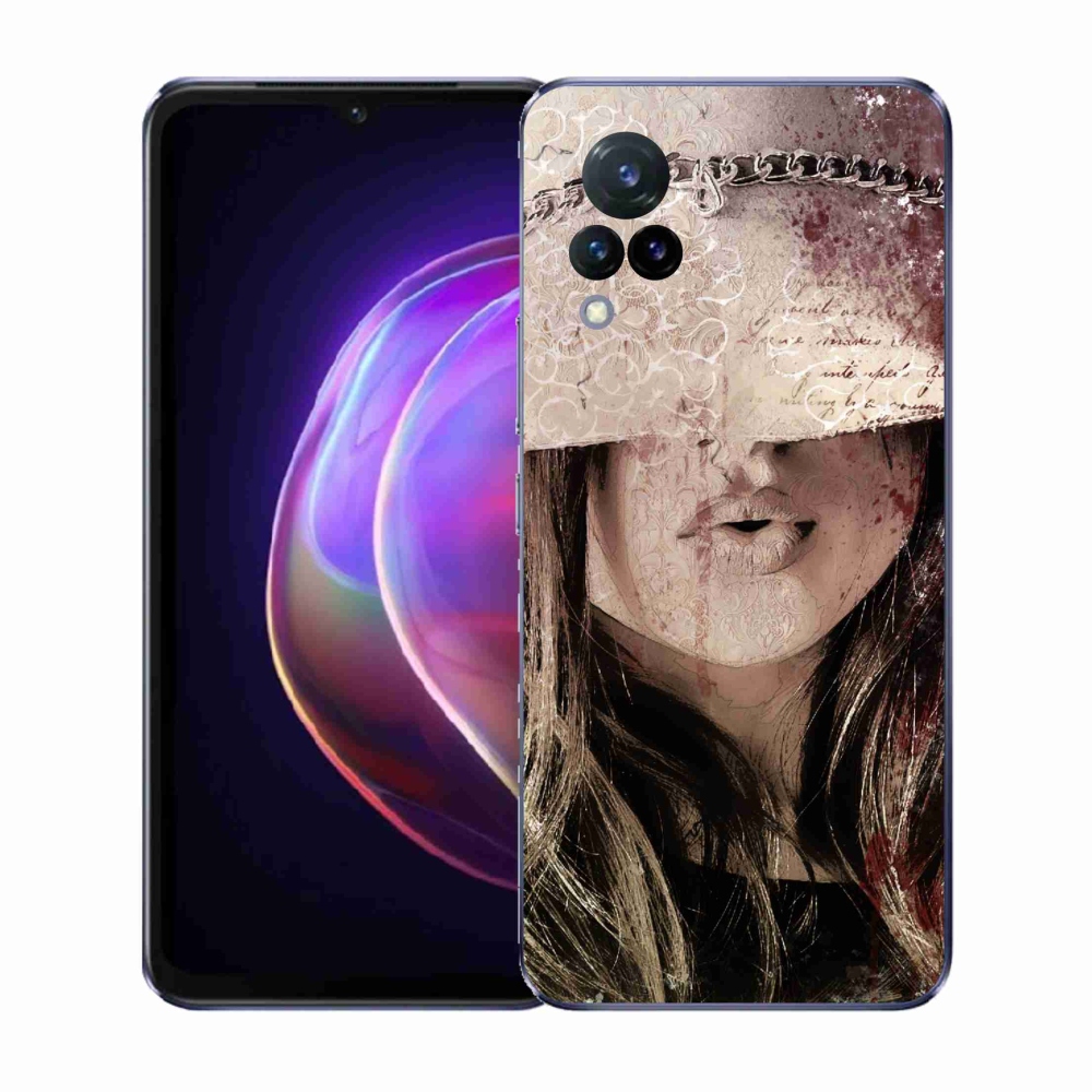 Gelový kryt mmCase na Vivo V21 4G/5G - dívka