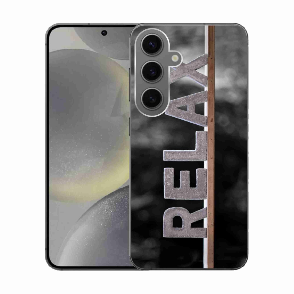 Gelový kryt mmCase na Samsung Galaxy S24 - relax 1