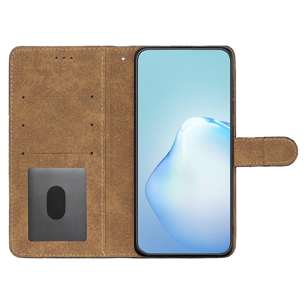 Line knížkové pouzdro na Xiaomi 15T - hnědé
