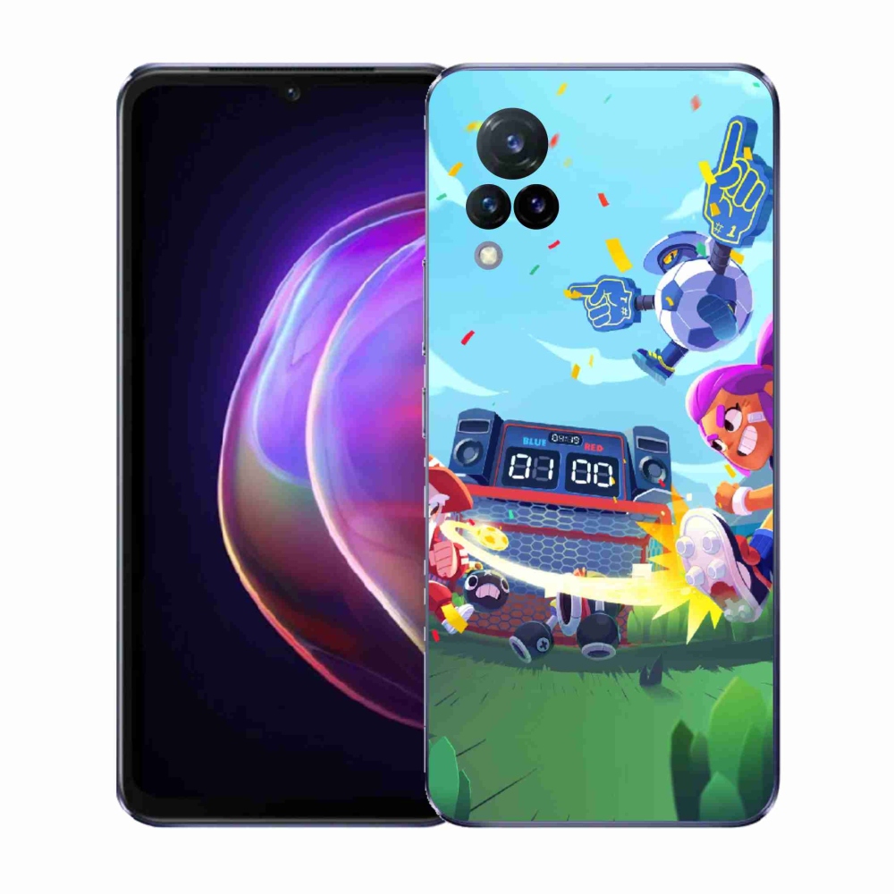 Gelový kryt mmCase na Vivo V21 4G/5G - brawl stars 1