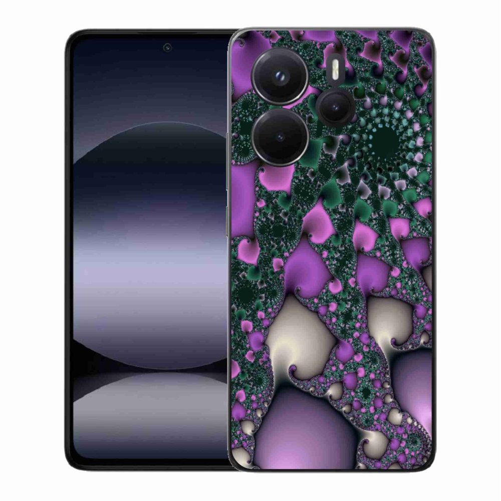 Gelový kryt mmCase na Xiaomi Redmi Note 14 - abstrakt 7