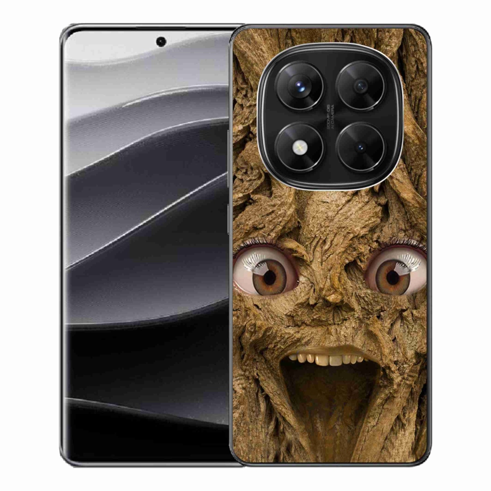 Gelový kryt mmCase na Xiaomi Redmi Note 14 Pro 5G/Poco X7 5G - veselý strom s očima