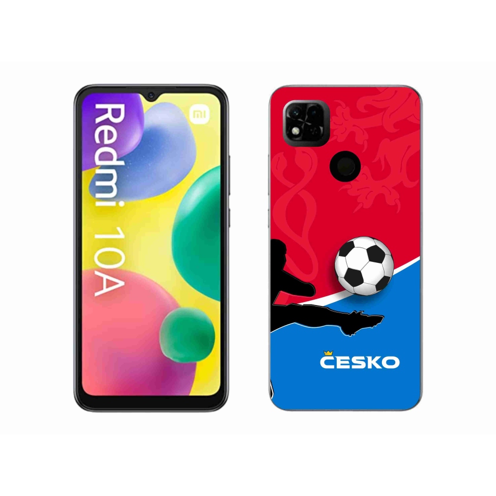 Gelový kryt mmCase na Xiaomi Redmi 10A - fotbal Česko 2