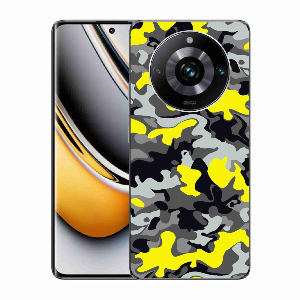 Gelový kryt mmCase na Realme 11 Pro/11 Pro+ - maskáčový vzor 6