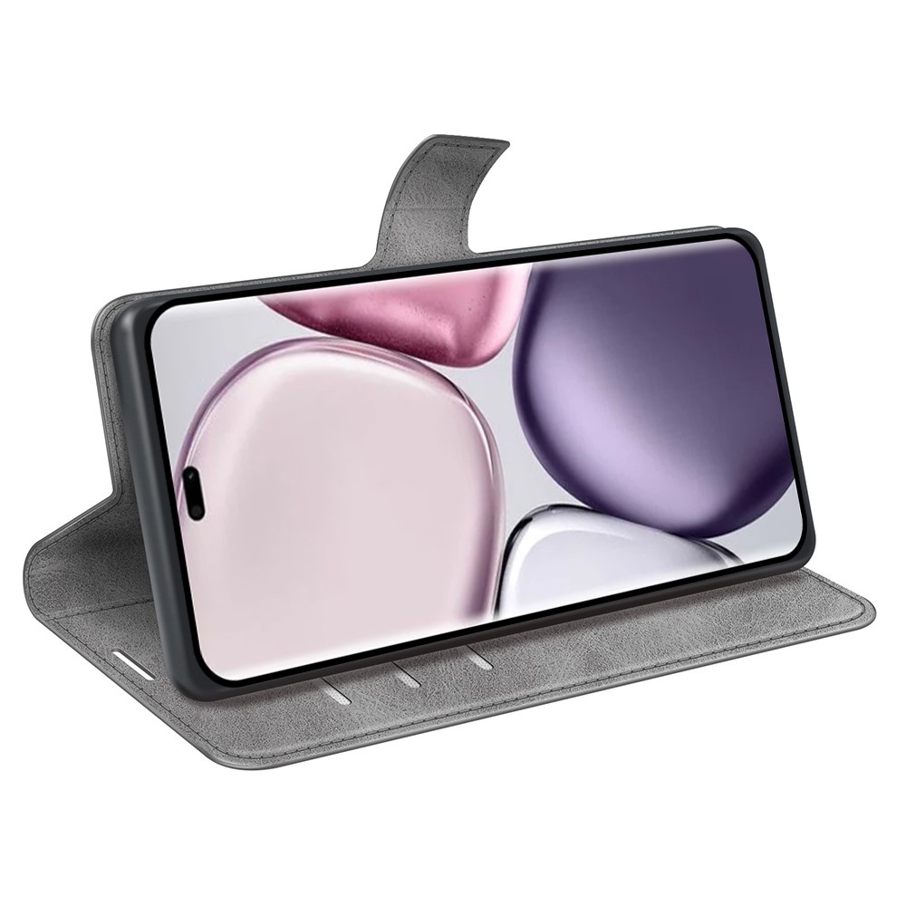 Stand knížkové pouzdro na Honor Magic 7 Lite 5G - šedé