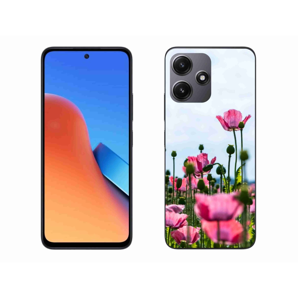 Gelový kryt mmCase na Xiaomi Redmi 12 5G - vlčí mák
