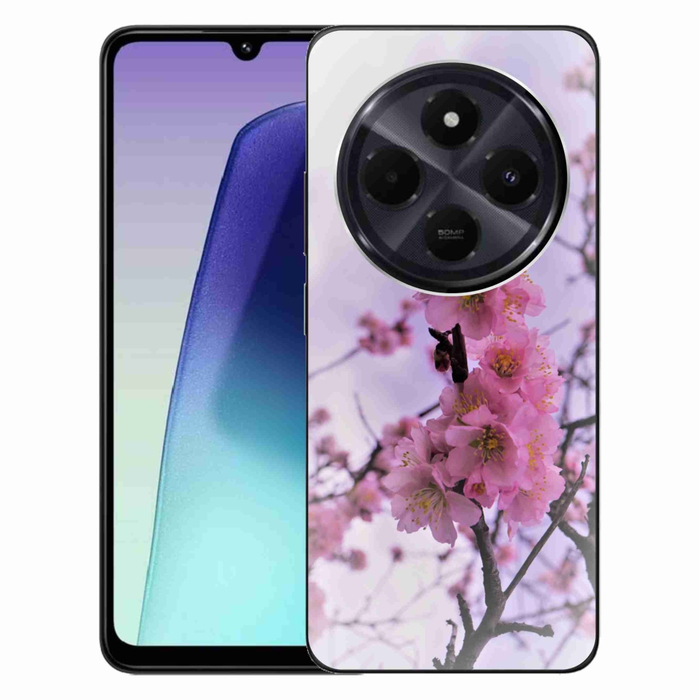 Gelový kryt mmCase na Xiaomi Redmi 14C/Poco C75 - květiny 7