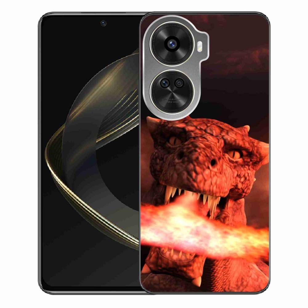 Gelový kryt mmCase na Huawei Nova 12 SE - drak