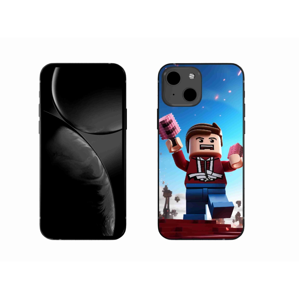 Gelový kryt mmCase na iPhone 13 6.1 - roblox 2