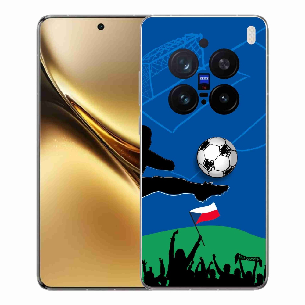 Gelový kryt mmCase na Vivo X200 Pro 5G - fanoušci fotbalu
