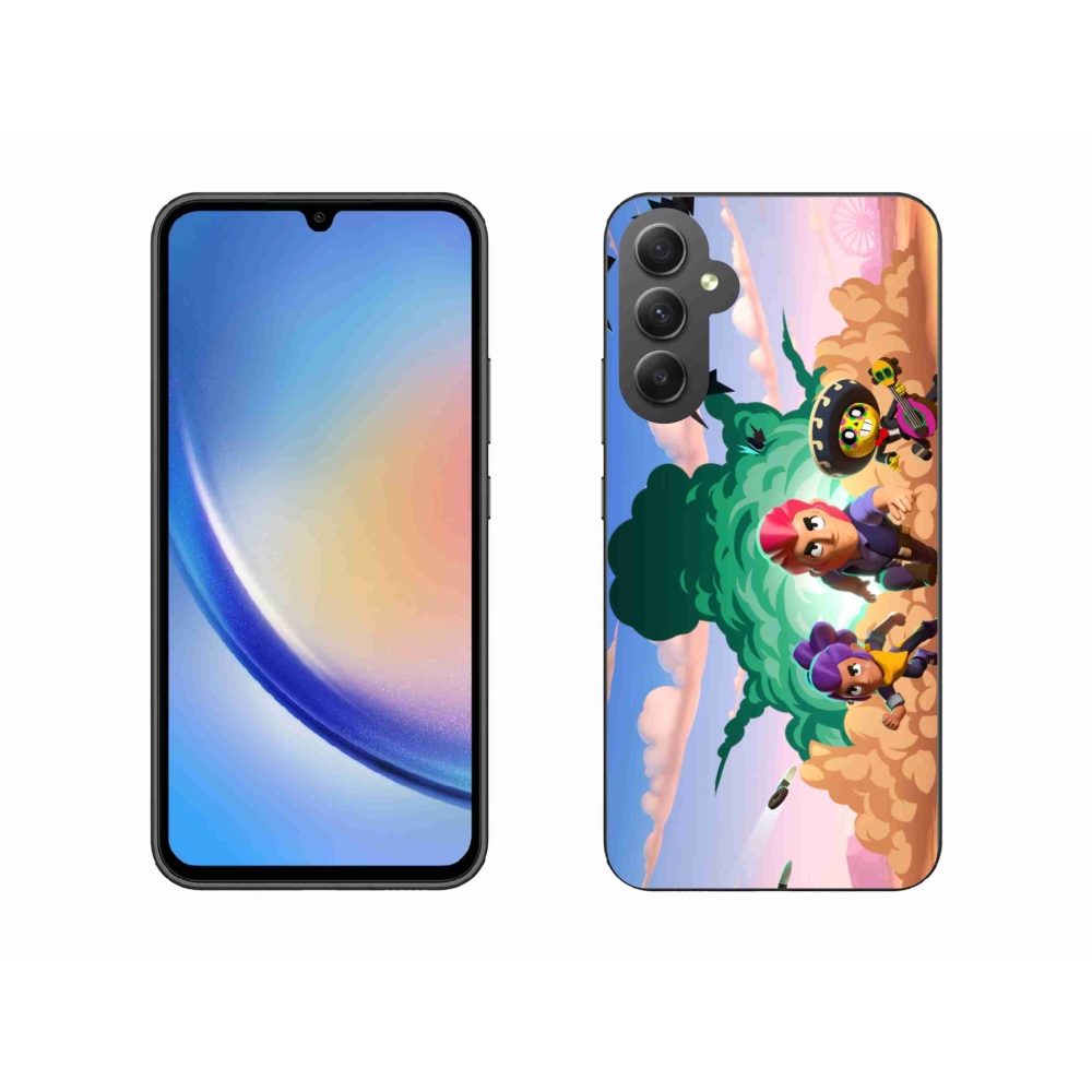 Gelový kryt mmCase na Samsung Galaxy A34 5G - brawl stars