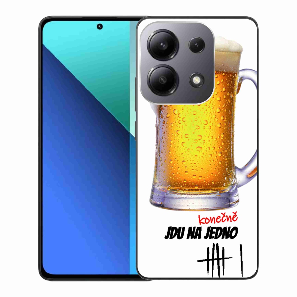 Gelový kryt mmCase na Xiaomi Redmi Note 13 - jdu na jedno