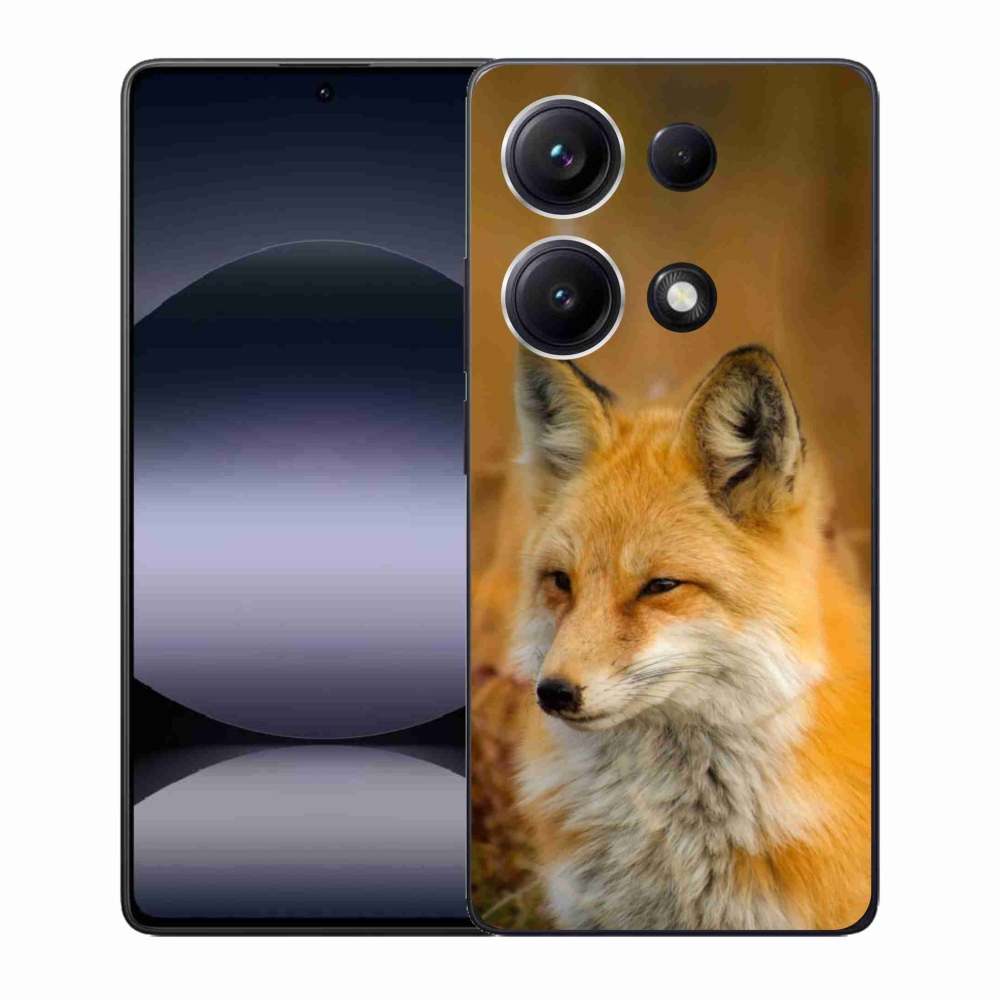 Gelový kryt mmCase na Xiaomi Redmi Note 14S - liška