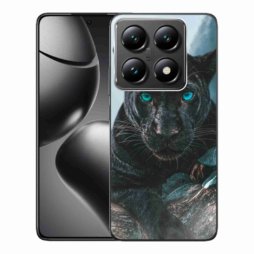 Gelový kryt mmCase na Xiaomi 14T Pro - černý panter