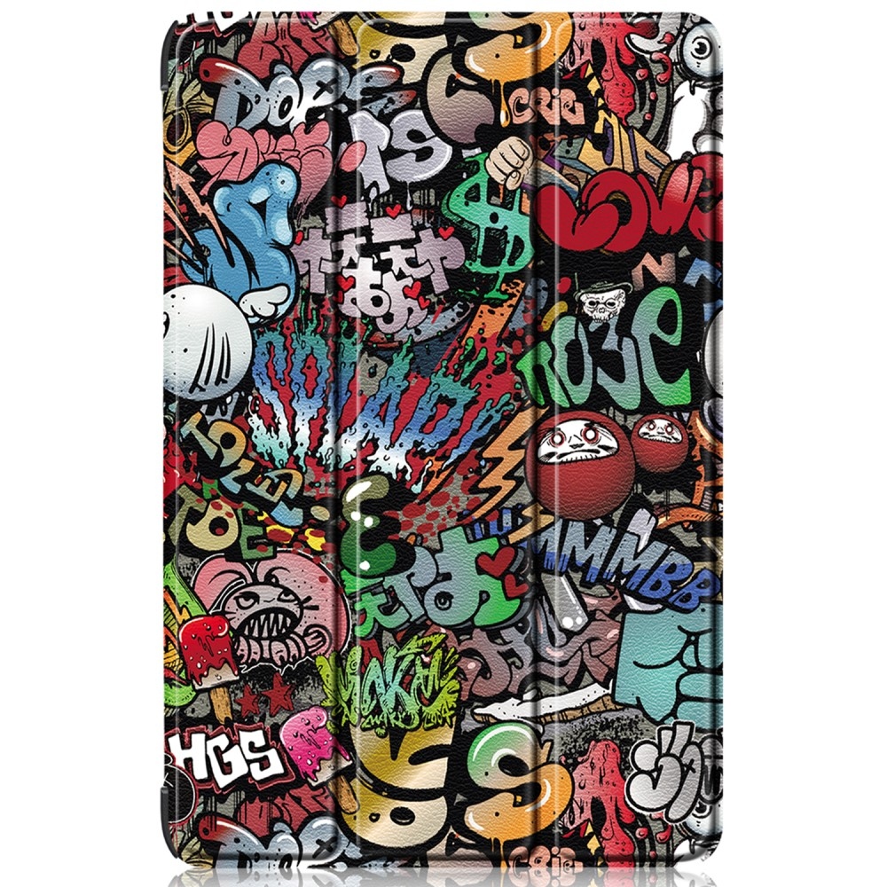 Print chytré zavírací pouzdro na Samsung Galaxy Tab S9/Tab S10 - graffiti