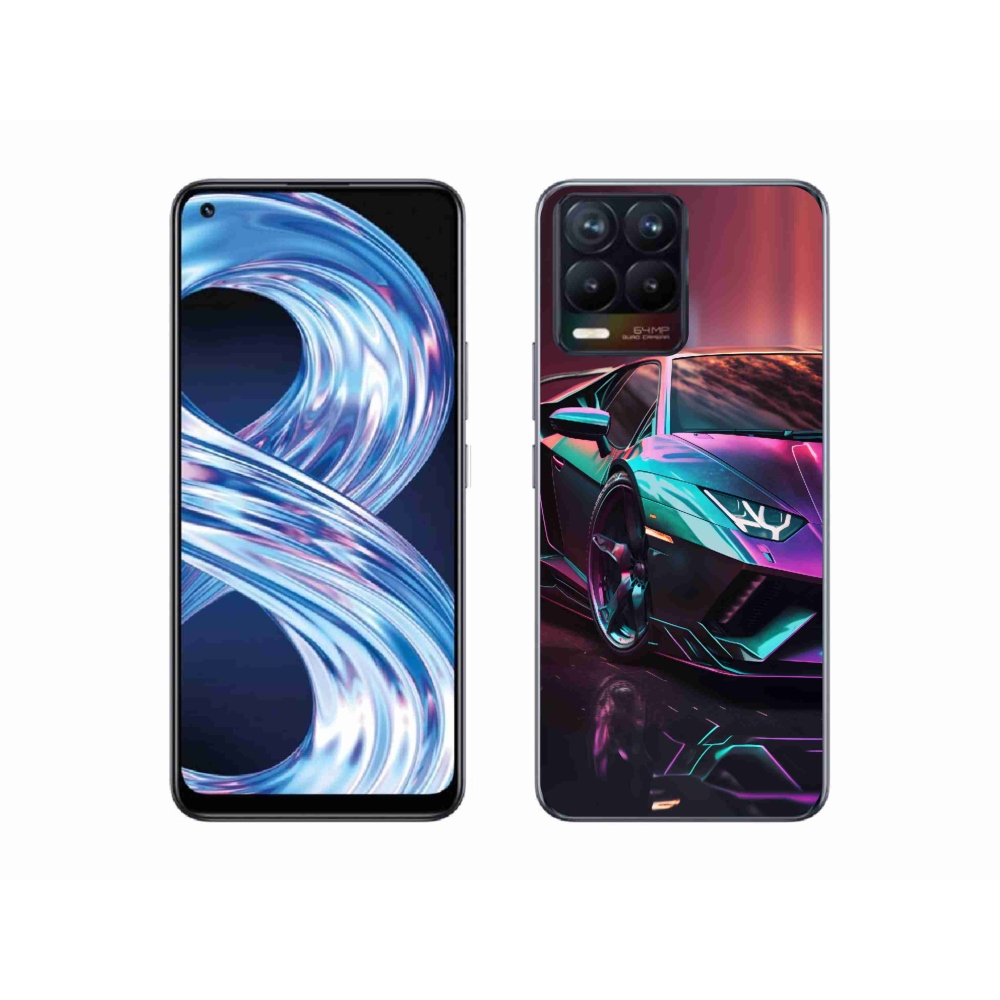 Gelový kryt mmCase na Realme 8 Pro - auto 8