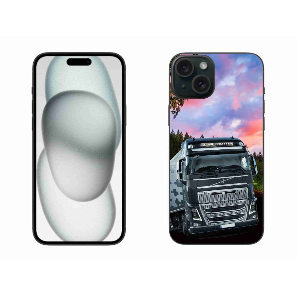 Gelový kryt mmCase na iPhone 15 Plus - kamion 2