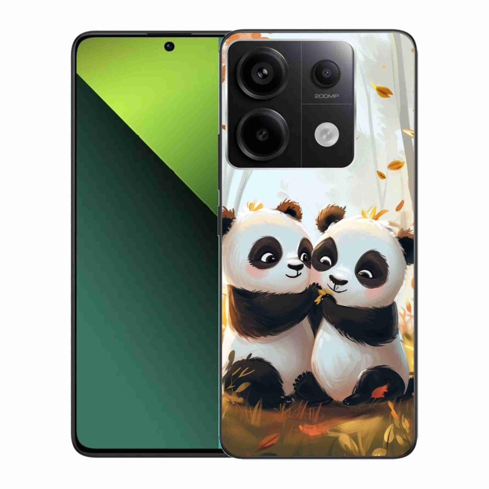 Gelový kryt mmCase na Xiaomi Redmi Note 13 Pro 5G/Poco X6 5G - pandy