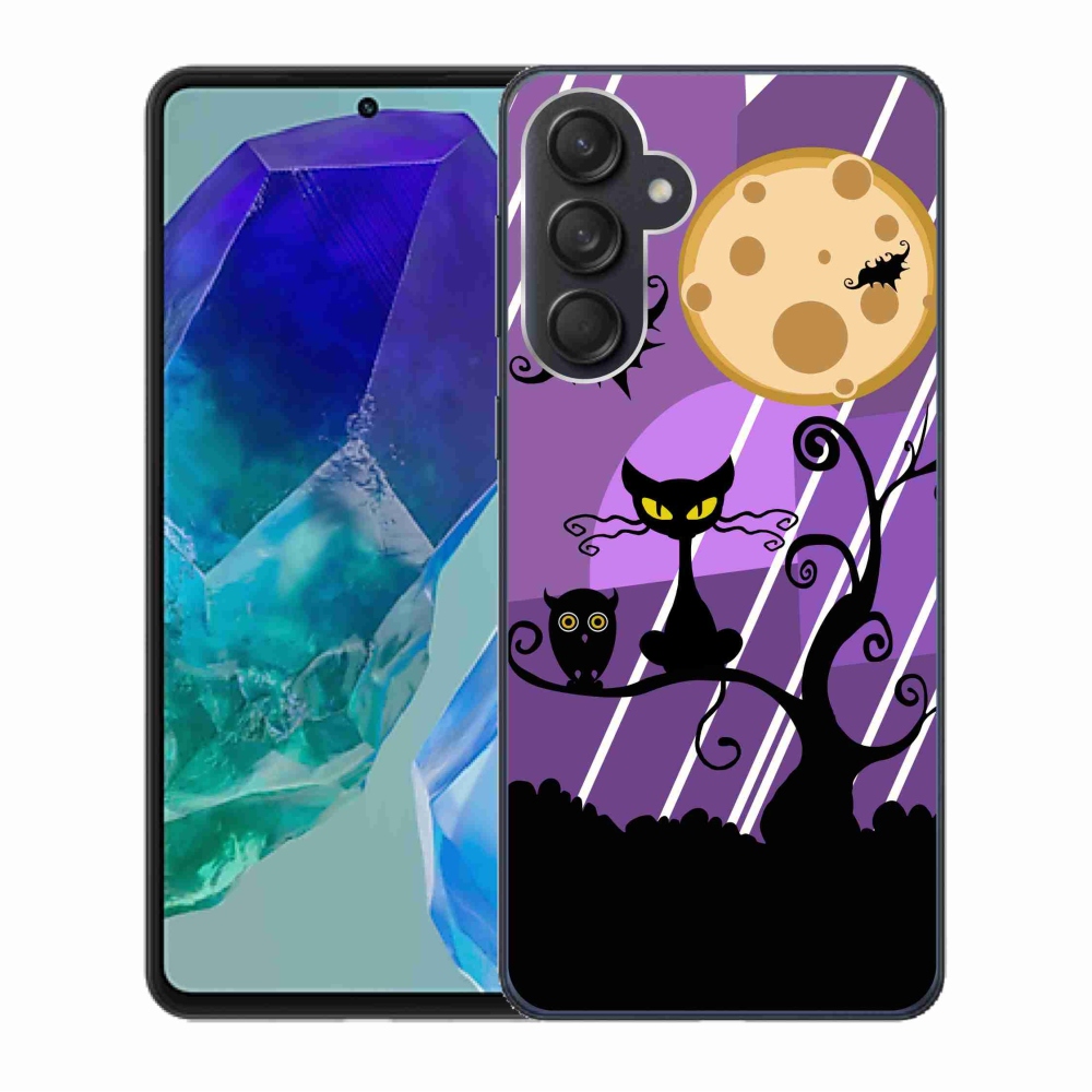 Gelový kryt mmCase na Samsung Galaxy M55 5G - halloween