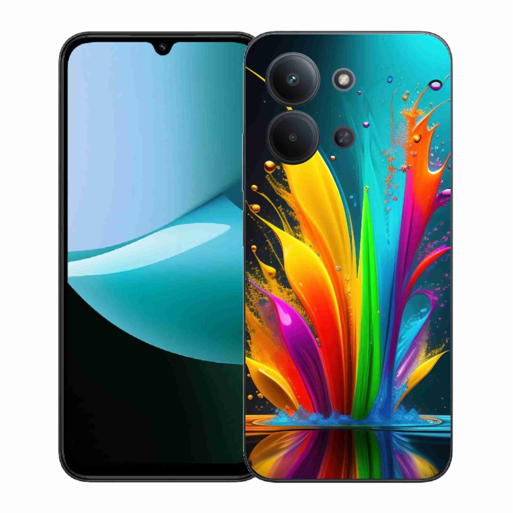 Gelový kryt mmCase na Xiaomi Redmi 15C 4G (171mm)/Poco C85 4G (171mm) - abstraktní motiv 1