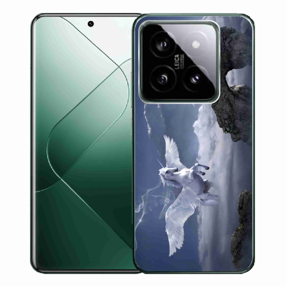 Gelový kryt mmCase na Xiaomi 14 Pro - pegas