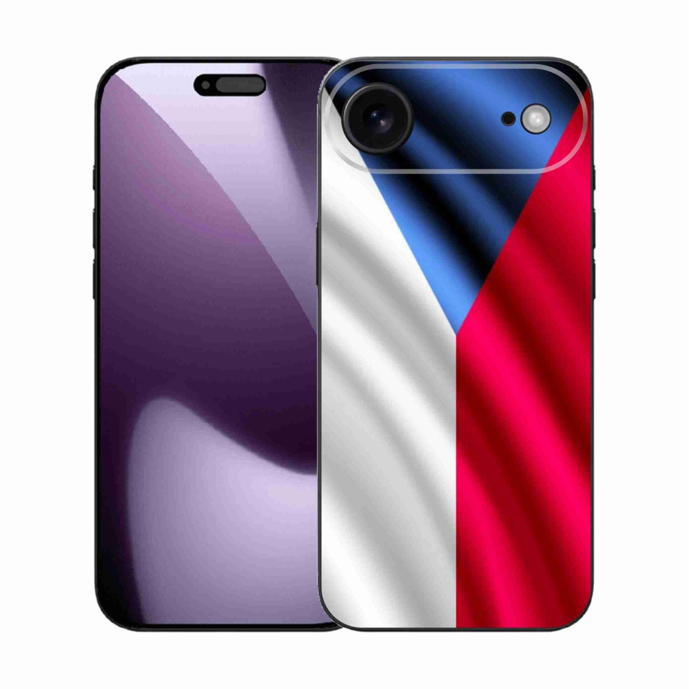 Gelový kryt mmCase na iPhone 17 Air - česká vlajka