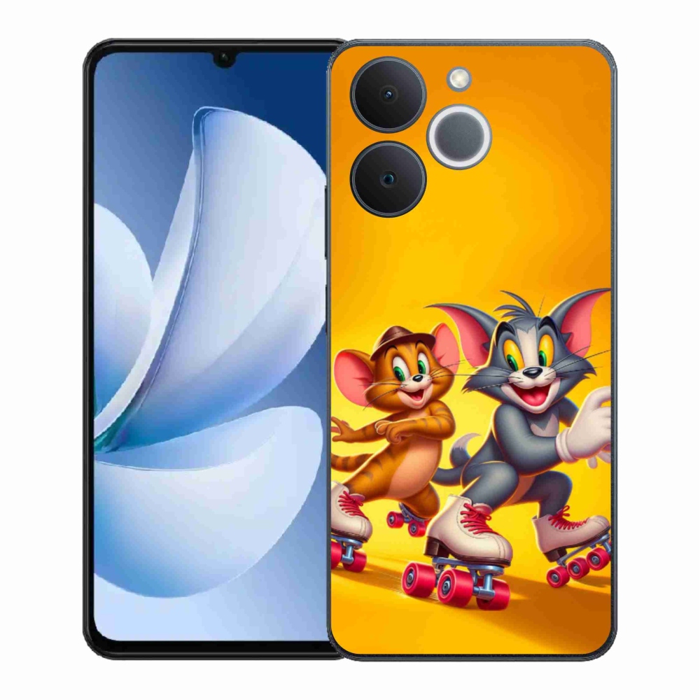 Gelový kryt mmCase na Realme Note 70T - tom a jerry