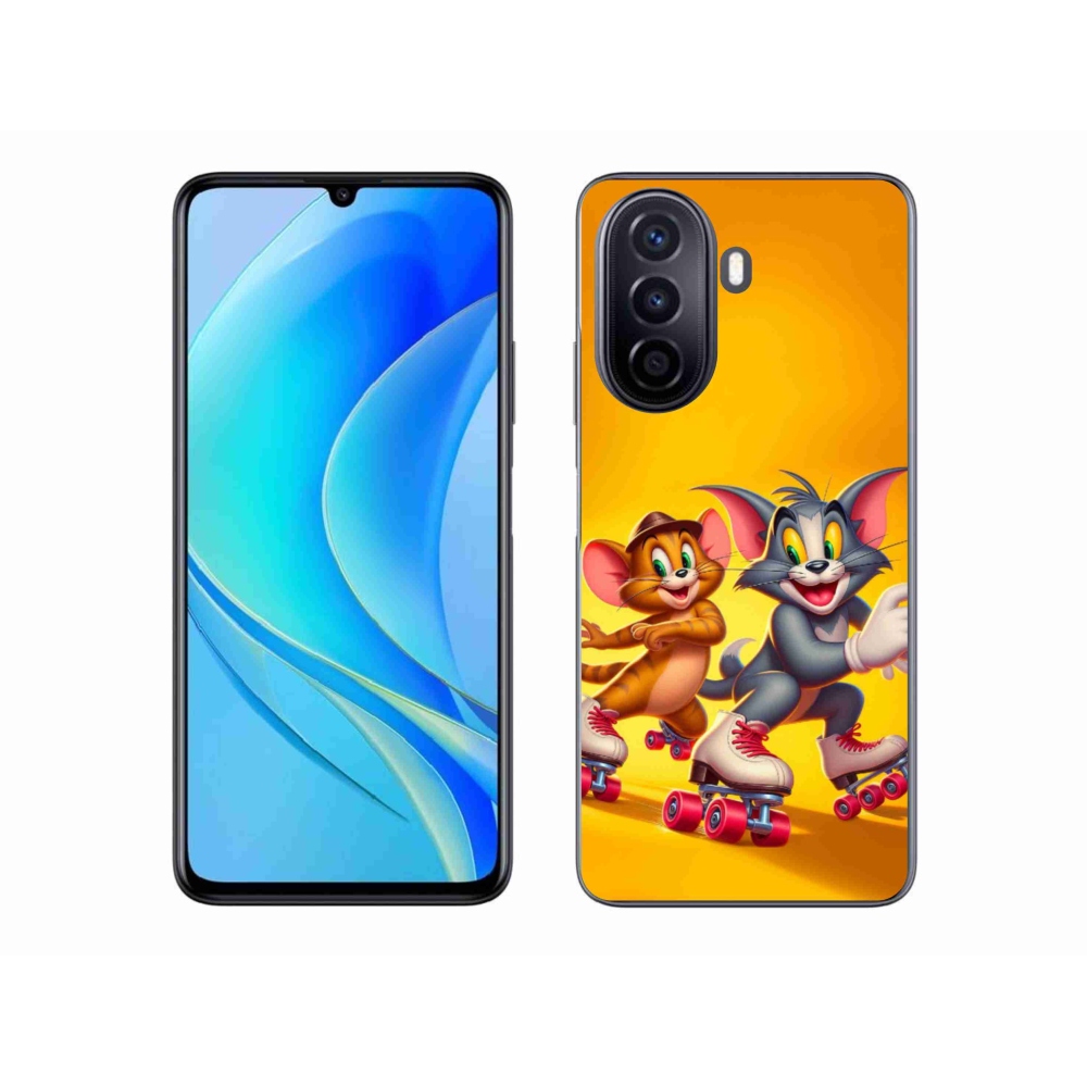 Gelový kryt mmCase na Huawei Nova Y70 - tom a jerry