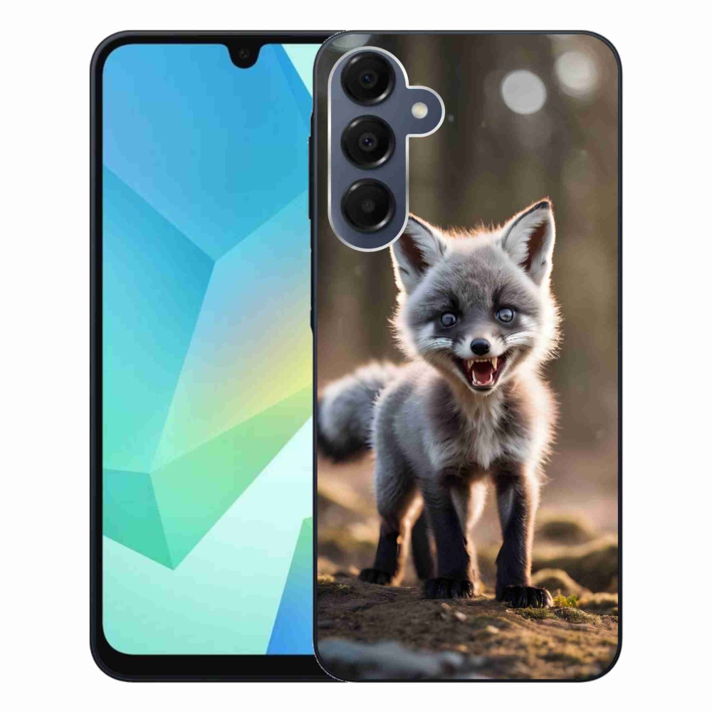 Gelový kryt mmCase na Samsung Galaxy A16 4G/5G - rozzuřená liška