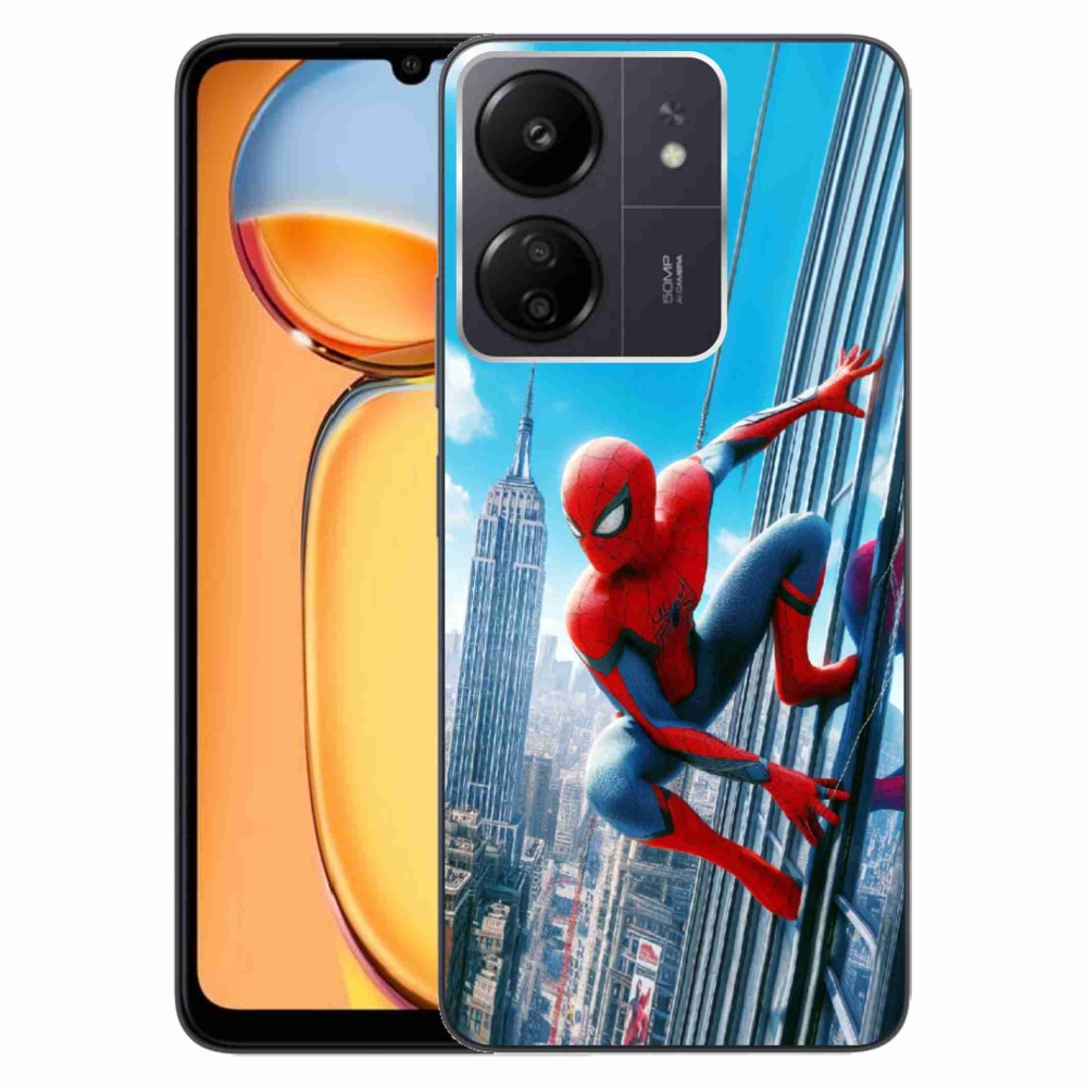 Gelový kryt mmCase na Xiaomi Poco C65/Redmi 13C - spiderman