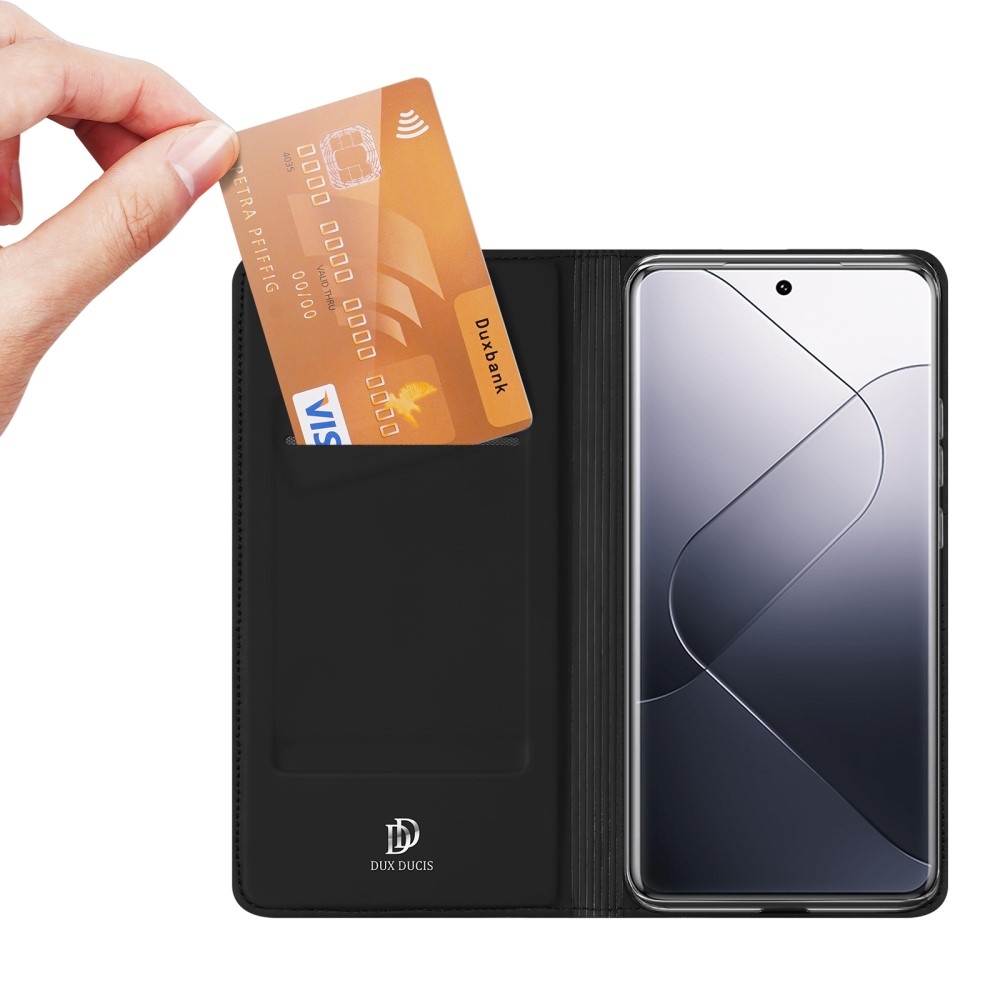 DUX knížkové pouzdro na Xiaomi 14 Pro - černé