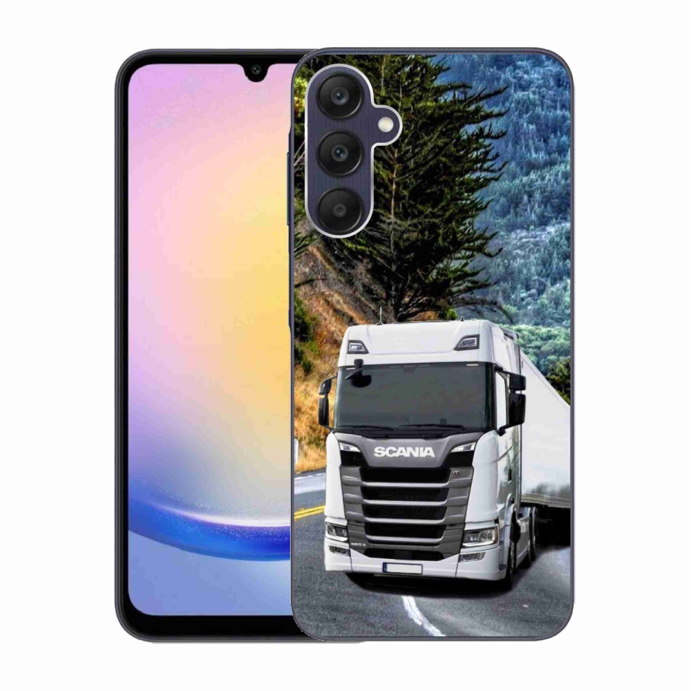 Gelový kryt mmCase na Samsung Galaxy A25 5G - kamion 1