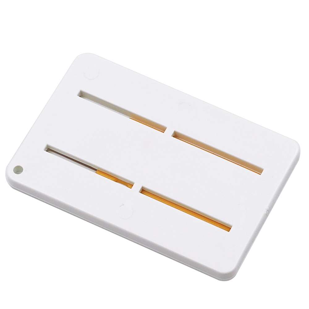 Měřič hloubky dezénu pneumatik s barevným indikátorem 0–20 mm