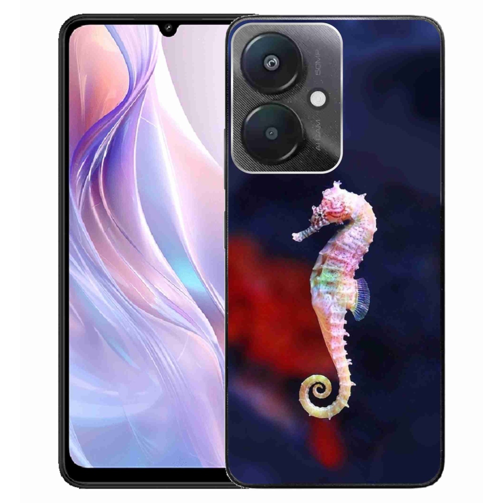 Gelový kryt mmCase na Xiaomi Redmi 13C 5G - mořský koník