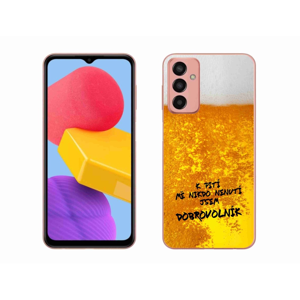 Gelový kryt mmCase na Samsung Galaxy M13 - pivní motiv 4