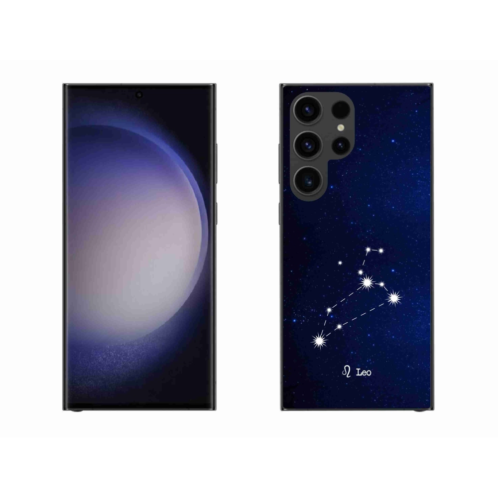 Gelový kryt mmCase na Samsung Galaxy S23 Ultra 5G - souhvězdí Lva