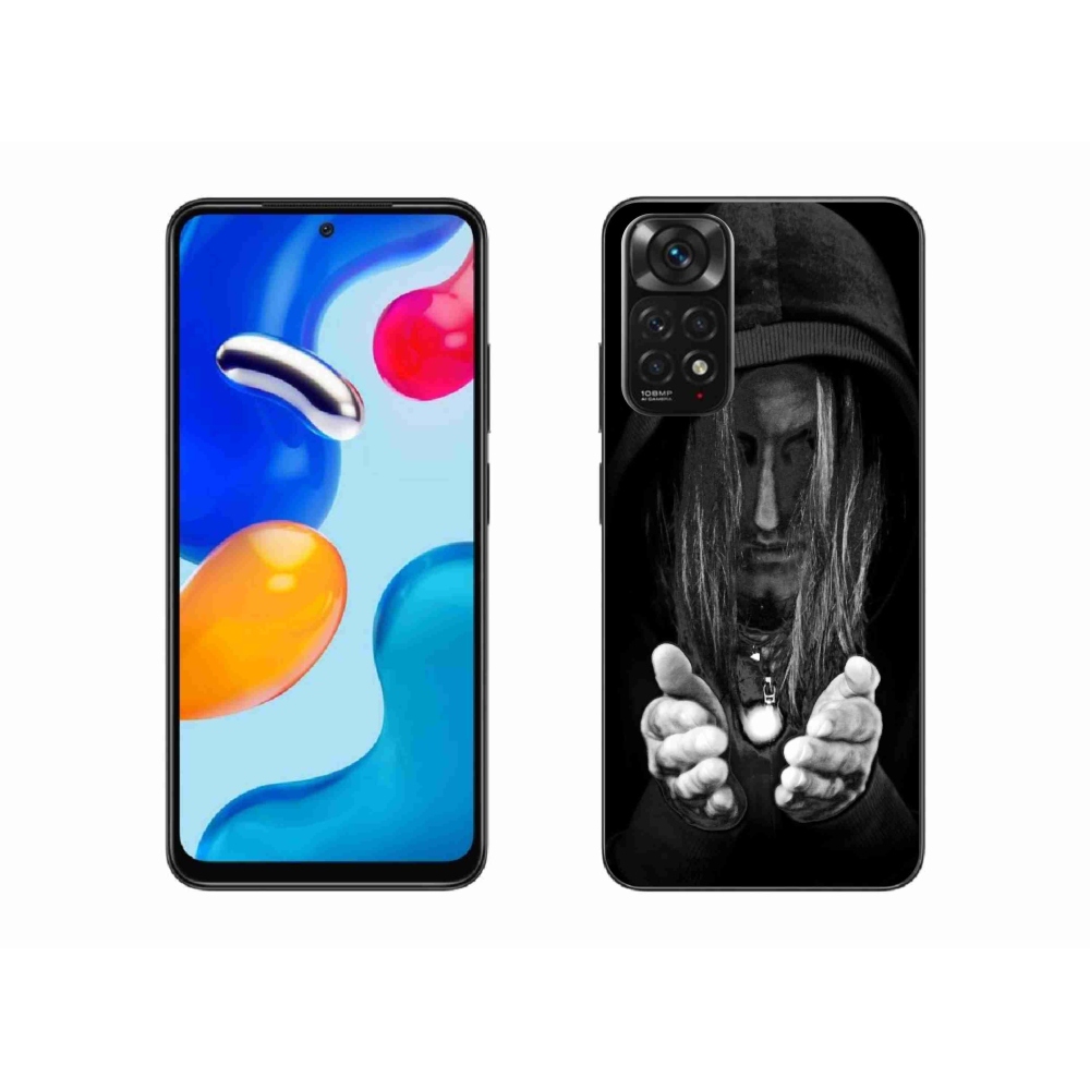 Gelový kryt mmCase na Xiaomi Redmi Note 11 4G - tajemná osoba