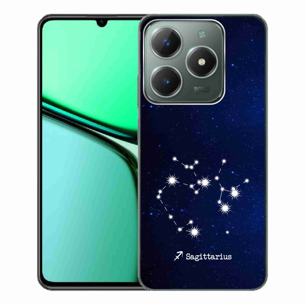 Gelový kryt mmCase na Realme C61 - souhvězdí Střelce