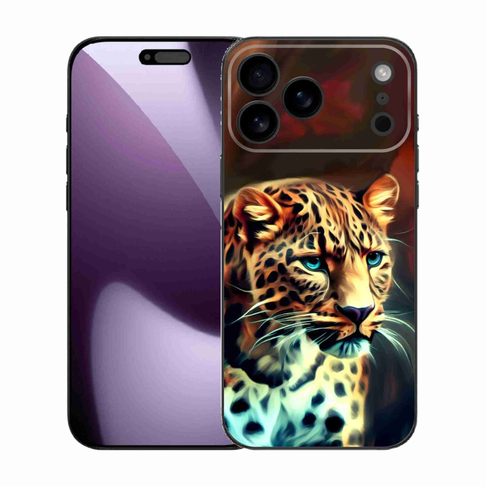 Gelový kryt mmCase na iPhone 17 Pro Max - leopard