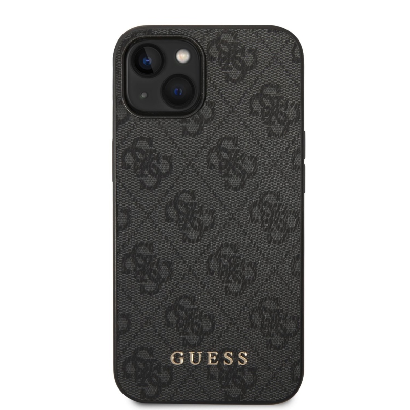 Guess 4G Zadní Kryt pro iPhone 14 Brown