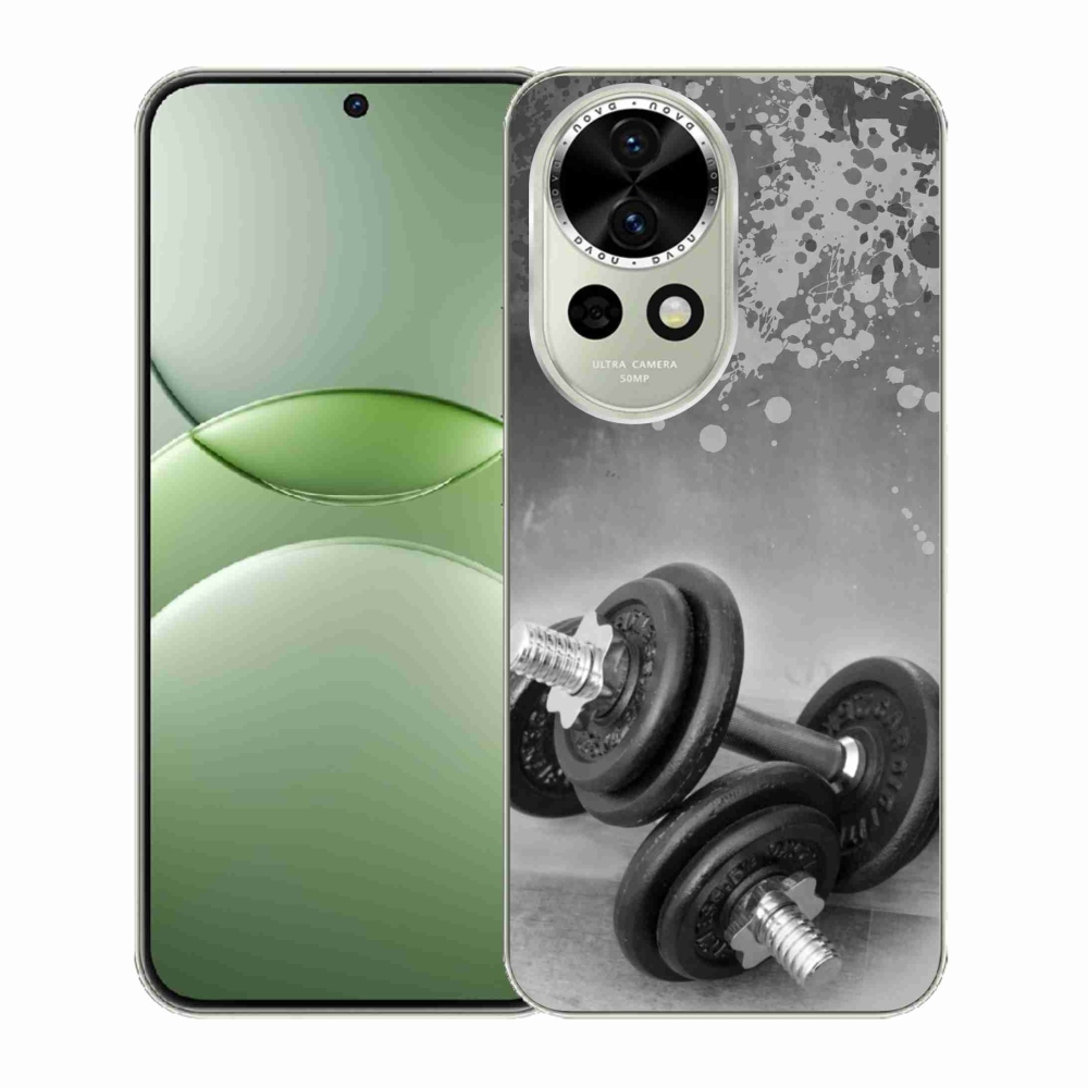 Gelový kryt mmCase na Huawei Nova 13 5G - činky 1