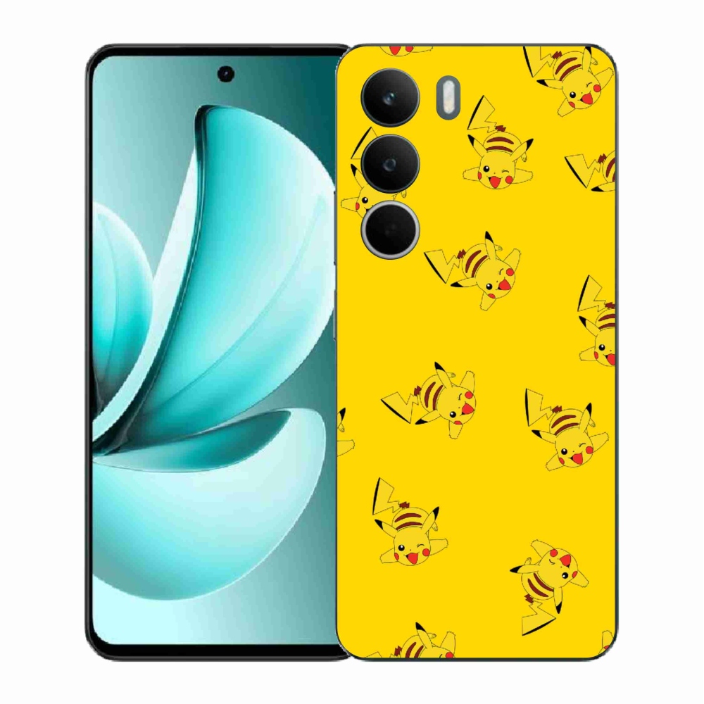 Gelový kryt mmCase na Realme C71 - pikachu