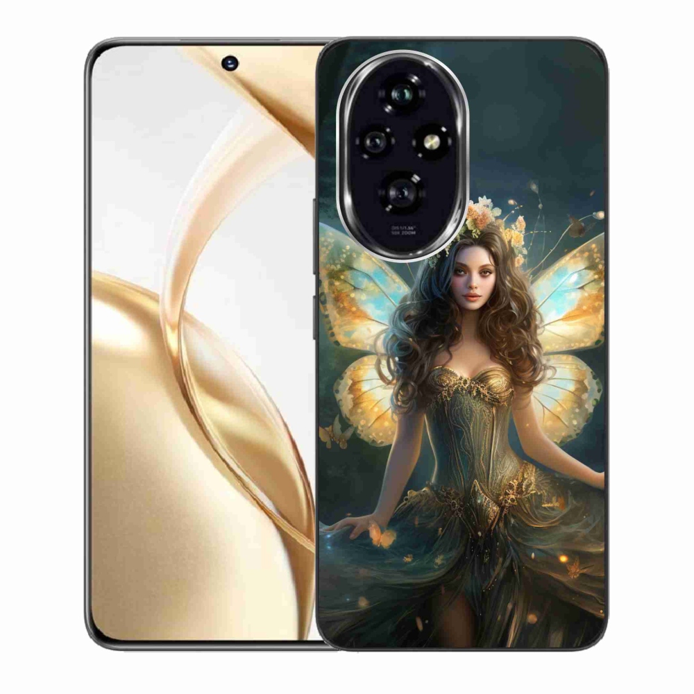 Gelový kryt mmCase na Honor 200 5G - motýlí žena